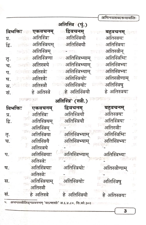 Shabdarupavali ( Abhinav)